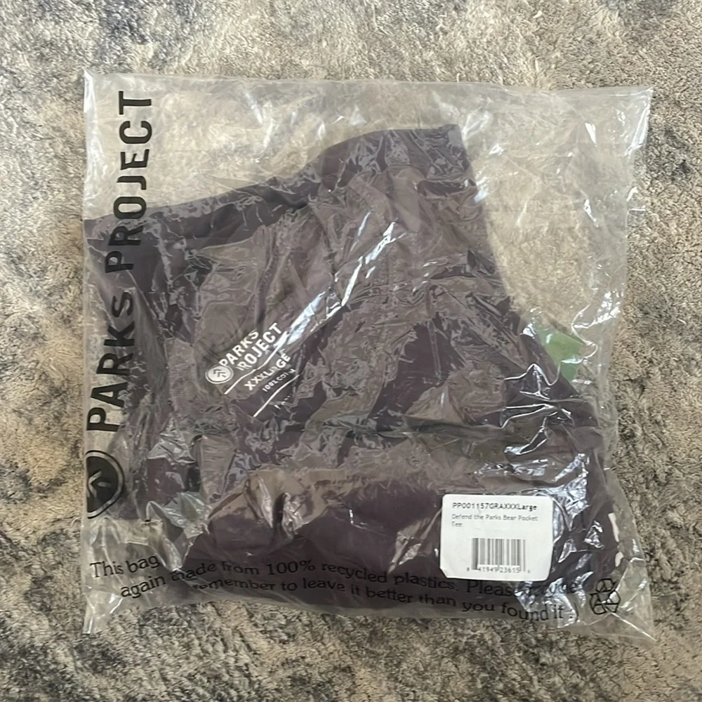 Parks Project Gray Bear Pocket Tee - Picture 5 of 5